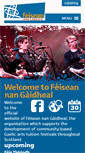 Mobile Screenshot of feisean.org